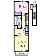 エヴァDの間取り画像