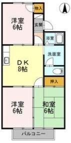ビューラー宮田の間取り画像
