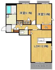 ヴェレ西神原の間取り画像