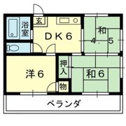 メゾン上ノ郷Aの間取り画像