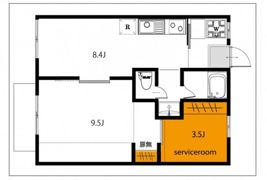マンションフラワーの間取り画像