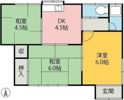 カーサカメイ昭和町の間取り画像