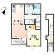 フルール宮内の間取り画像