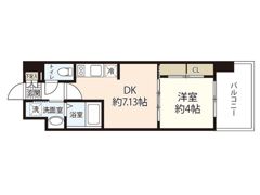 ヴィラ博丈昭和町の間取り画像