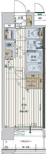 ファーストフィオーレ塚本リベルテの間取り画像