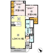 サニースクエアⅡの間取り画像