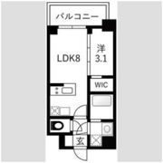エスリードレジデンス ザ・グラン大阪福島クラスの間取り画像