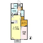 ジュネス藤木の間取り画像