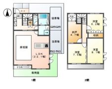 グランドコートの間取り画像