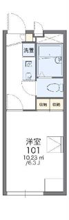 レオパレスル ボヌールの間取り画像