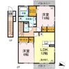 D-room清住Ⅱの間取り画像