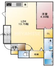 camminoⅤの間取り画像