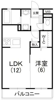 ラヴィベール中島の間取り画像