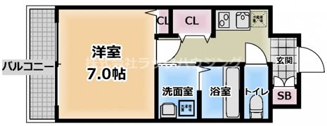 サンヴィラ千林の間取り画像