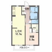 シャーメゾンM－Ⅰの間取り画像