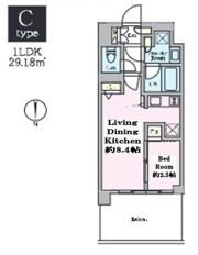 クレストコート東陽町の間取り画像
