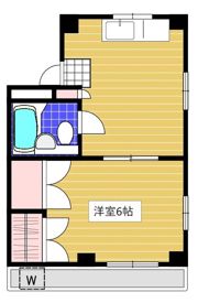 スザキハイツの間取り画像