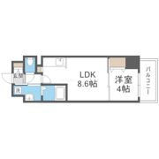 プライムコート神崎川の間取り画像
