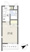 ハナレイ小田原の間取り画像