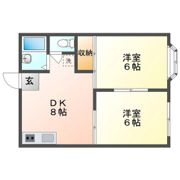 パレス浜野の間取り画像