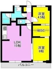 高崎ニートハイツの間取り画像