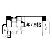 エイペックス大阪城西の間取り画像