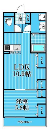 リブリ・大熊の間取り画像
