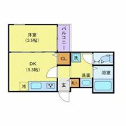 ベルグランデ吉野町の間取り画像