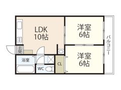 デュウオコート東雲本町の間取り画像