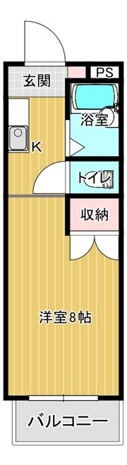 スタジアムⅠの間取り画像