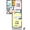 D-room渡鹿の間取り画像