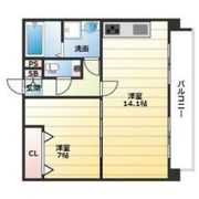 カスターニャ三国本町の間取り画像