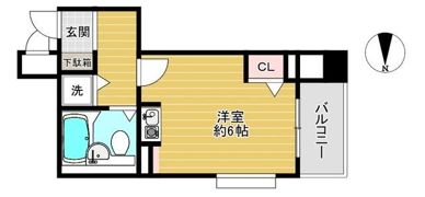 ムサシノコート浅草橋の間取り画像