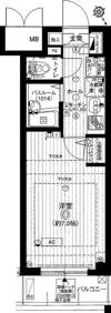 Estem Court Komagome六義園の間取り画像