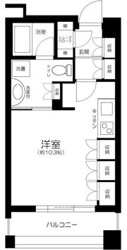日神デュオステージ桜上水の間取り画像