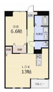 ZEUS岡山北の間取り画像