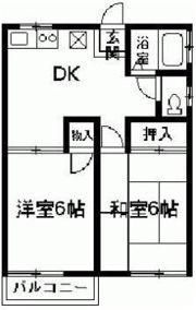 ファミーユカワイの間取り画像