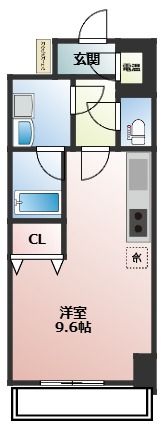 グレンパーク新大阪Ⅱの間取り画像