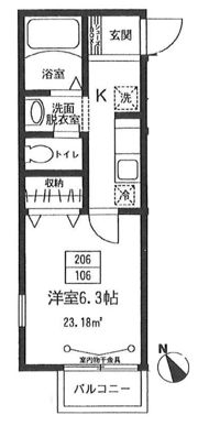 ウェルコートの間取り画像
