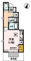 メゾンエトワール神戸西山町の間取り画像