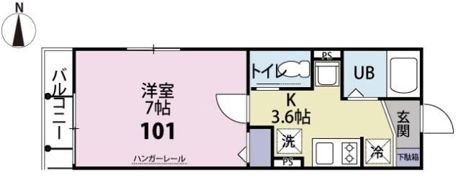 ディアコート光が丘の間取り画像