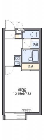 レオパレス我那覇ヒルズの間取り画像