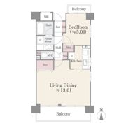 フレスコ川崎の間取り画像