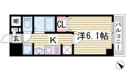 プレサンス三宮ルミネスの間取り画像