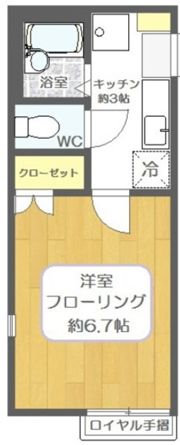 ピュアボナール新堀の間取り画像