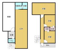 FSプレス高須台 A・Bの間取り画像