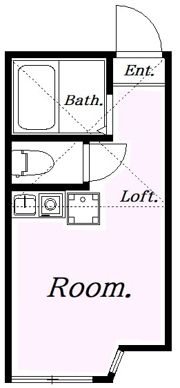 ユナイト新町レモンドの間取り画像