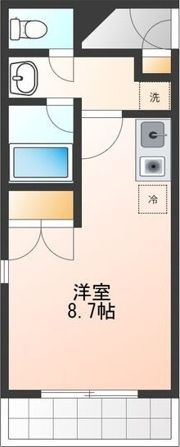 レジデンスシェーンブルンの間取り画像