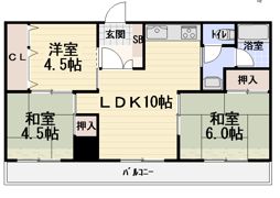 サンキュービルの間取り画像