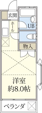 メッセ・オカダの間取り画像